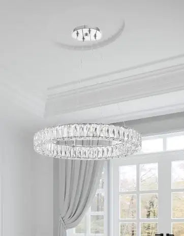 CRYSTORAMA, KINSLEY INTEGRATED LED CHANDELIER, CHANDELIER LIGHT