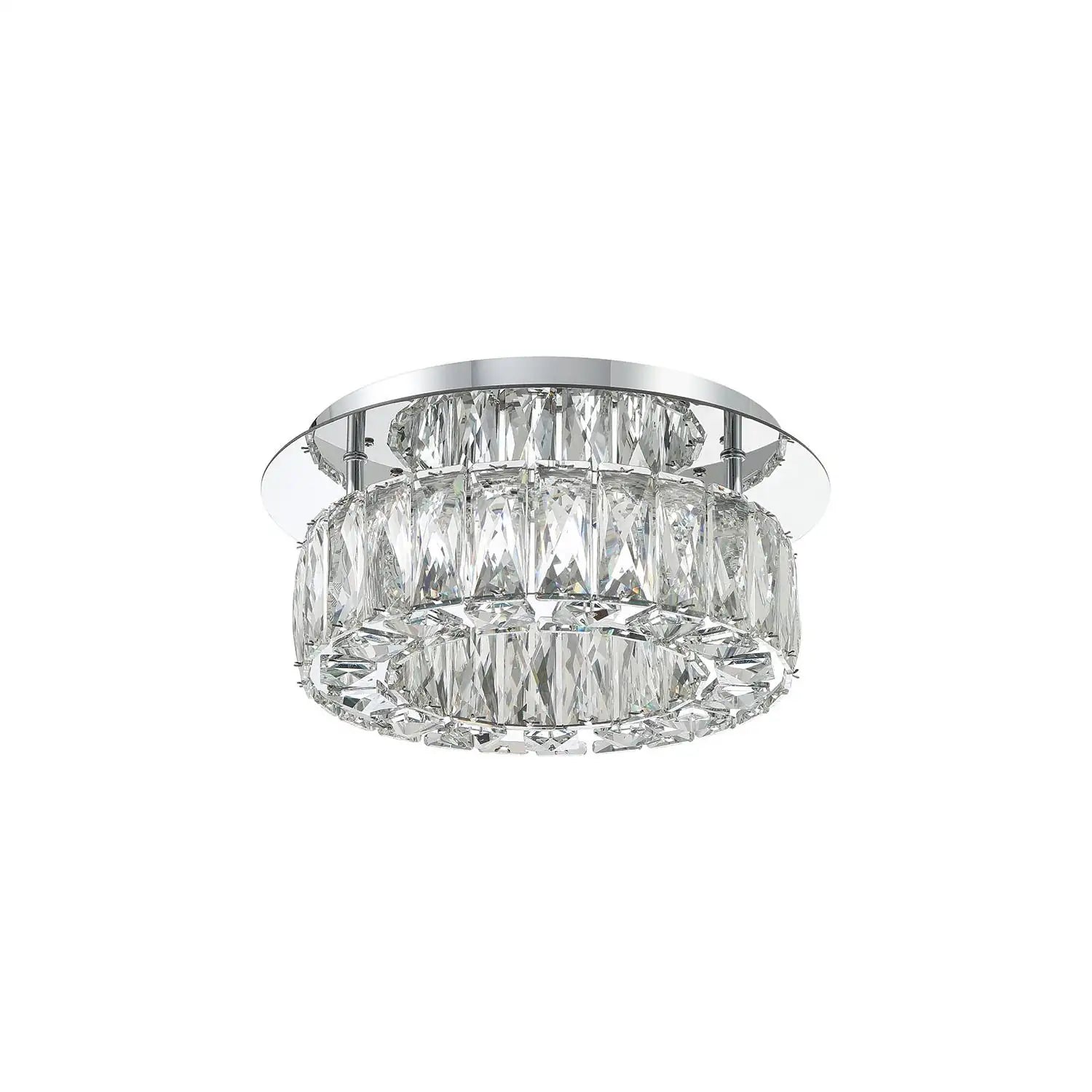 CRYSTORAMA, KINSLEY INTEGRATED LED FLUSH MOUNT, FLUSH MOUNT CEILING LIGHTS