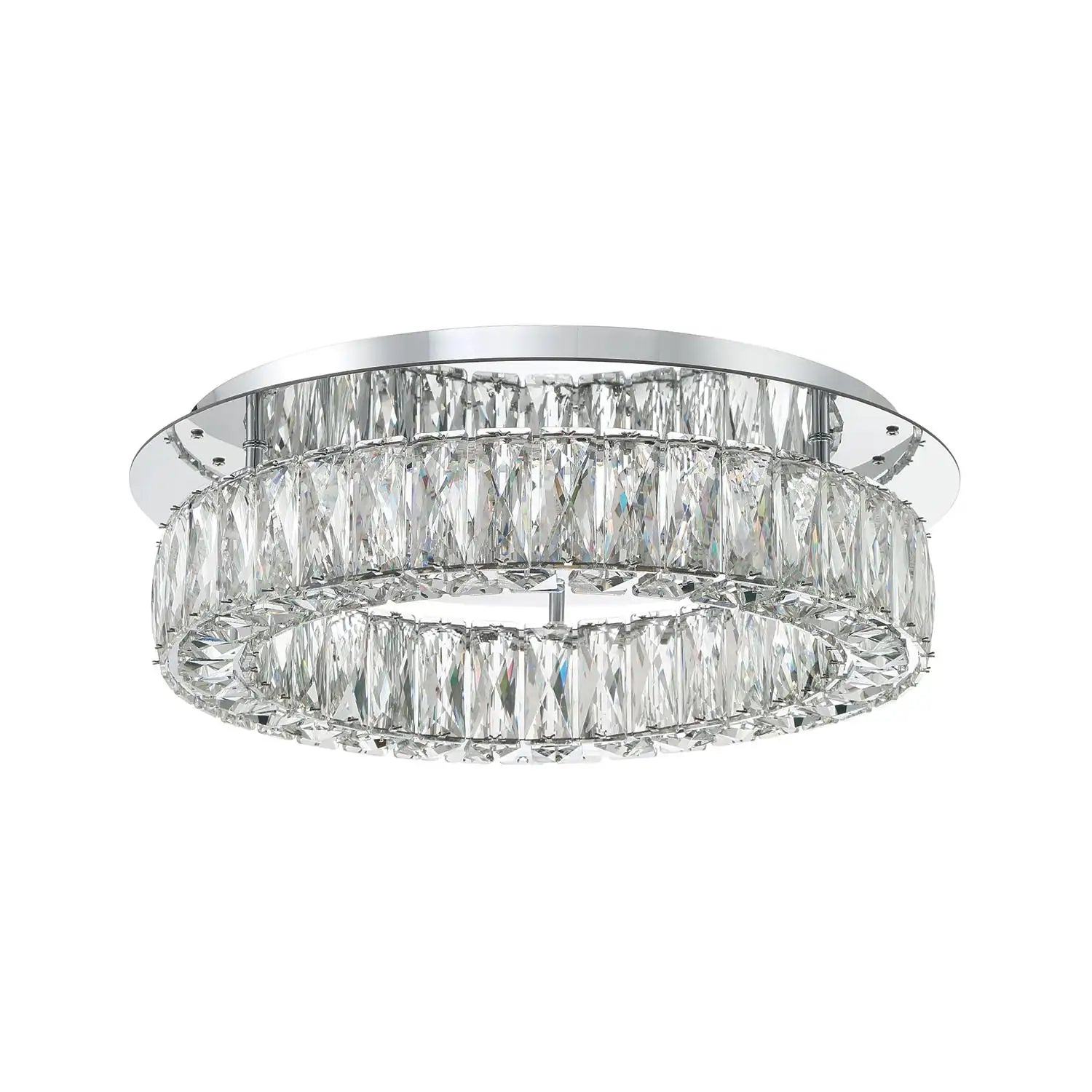 CRYSTORAMA, KINSLEY INTEGRATED LED FLUSH MOUNT, FLUSH MOUNT CEILING LIGHTS
