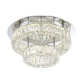 CRYSTORAMA, KINSLEY INTEGRATED LED FLUSH MOUNT, FLUSH MOUNT CEILING LIGHTS