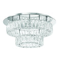 CRYSTORAMA, KINSLEY INTEGRATED LED FLUSH MOUNT, FLUSH MOUNT CEILING LIGHTS