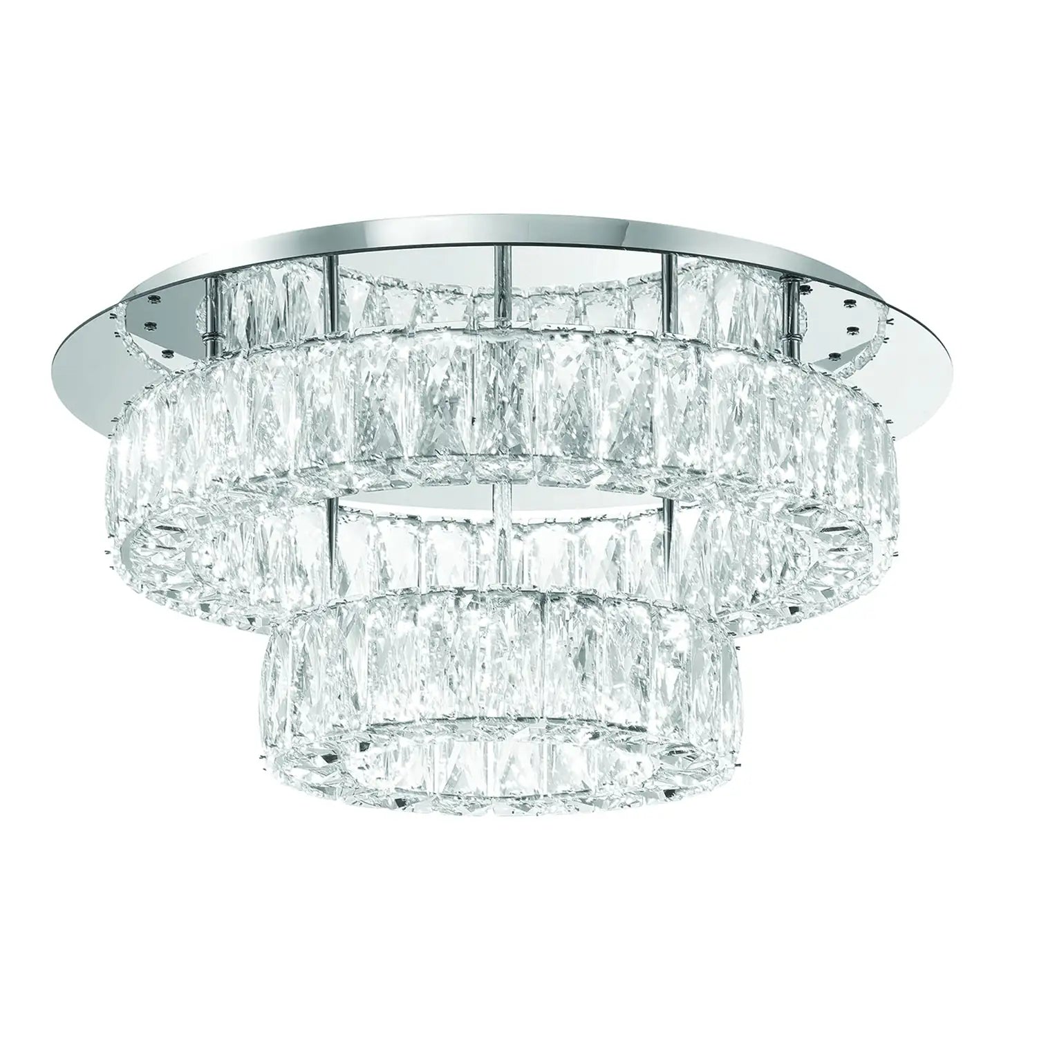 CRYSTORAMA, KINSLEY INTEGRATED LED FLUSH MOUNT, FLUSH MOUNT CEILING LIGHTS