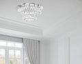 CRYSTORAMA, KINSLEY INTEGRATED LED FLUSH MOUNT, FLUSH MOUNT CEILING LIGHTS