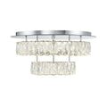CRYSTORAMA, KINSLEY INTEGRATED LED FLUSH MOUNT, FLUSH MOUNT CEILING LIGHTS