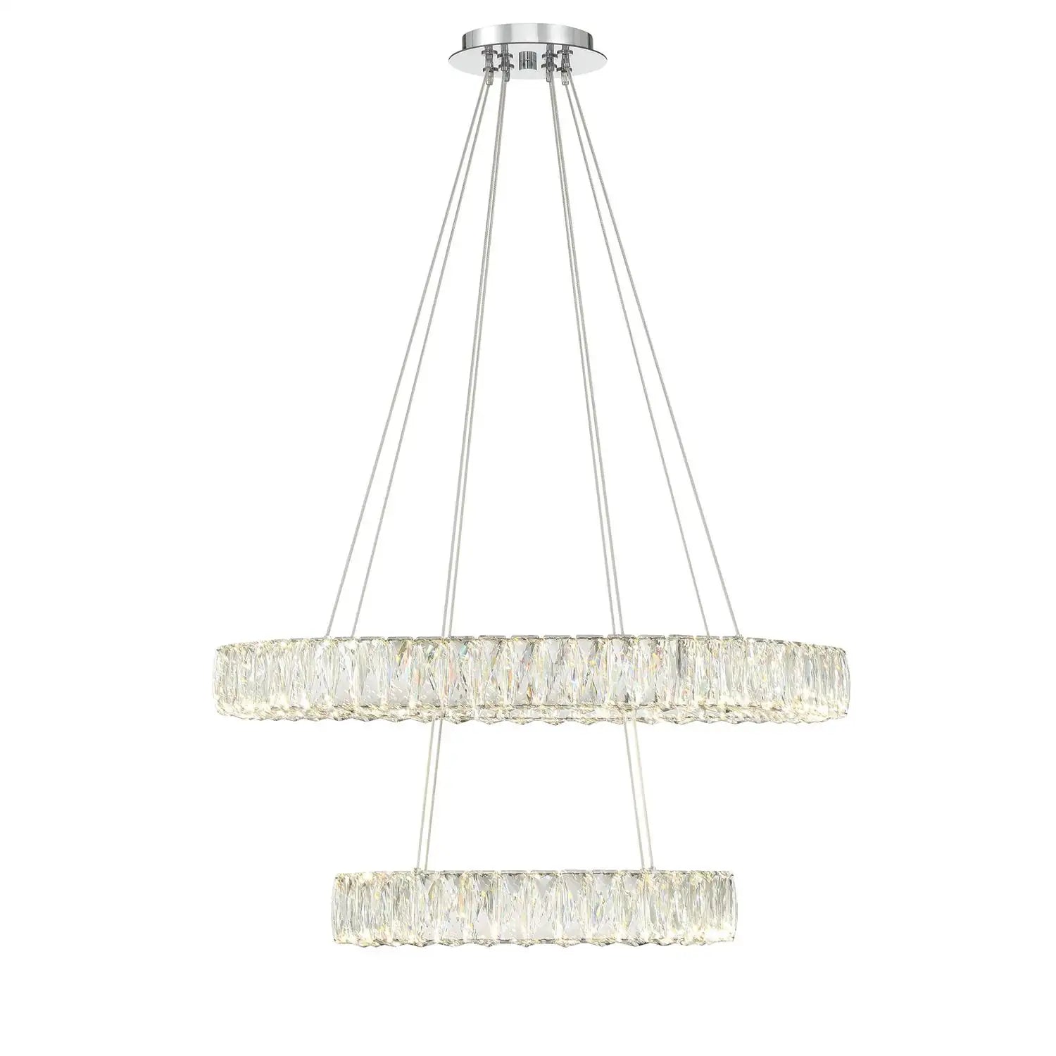 CRYSTORAMA, KINSLEY INTEGRATED LED CHANDELIER, CHANDELIER LIGHT