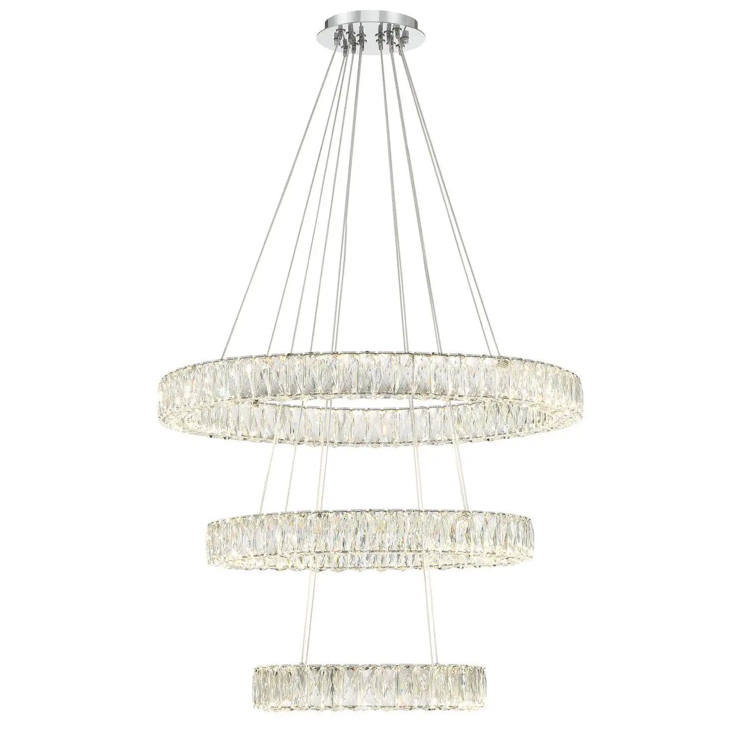 CRYSTORAMA, KINSLEY INTEGRATED LED CHANDELIER, CHANDELIER LIGHT