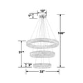 CRYSTORAMA, KINSLEY INTEGRATED LED CHANDELIER, CHANDELIER LIGHT