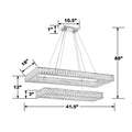 CRYSTORAMA, KINSLEY INTEGRATED LED CHANDELIER, CHANDELIER LIGHT