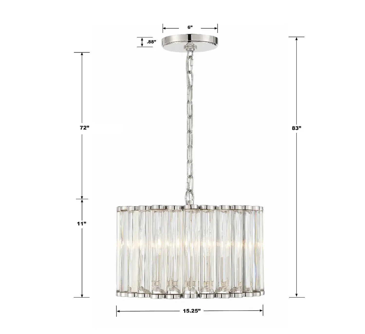 CRYSTORAMA, LIBBY LANGDON ELLIOT CHANDELIER, CHANDELIER LIGHT