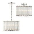 CRYSTORAMA, LIBBY LANGDON ELLIOT SEMI FLUSH MOUNT, FLUSH MOUNT CEILING LIGHTS
