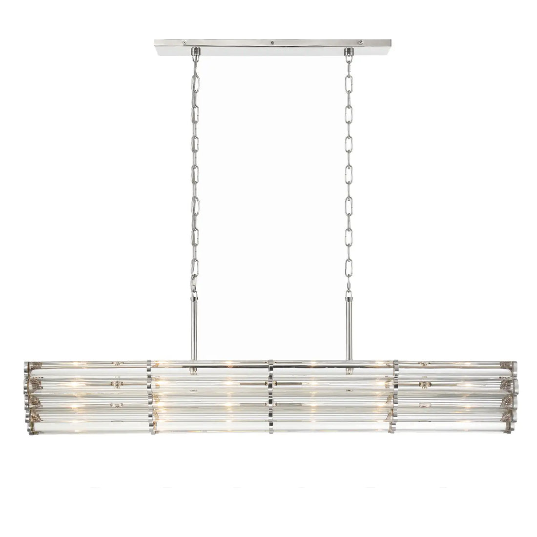 CRYSTORAMA, LIBBY LANGDON ELLIOT LINEAR CHANDELIER, CHANDELIER LIGHT