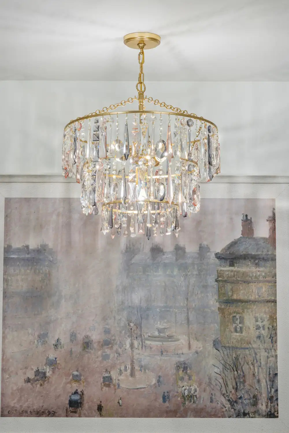 CRYSTORAMA, ELSA CHANDELIER, CHANDELIER LIGHT