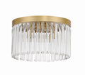 CRYSTORAMA, EMORY MODERN FLUSH MOUNT, FLUSH MOUNT CEILING LIGHTS