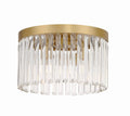 CRYSTORAMA, EMORY MODERN FLUSH MOUNT, FLUSH MOUNT CEILING LIGHTS