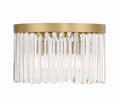 CRYSTORAMA, EMORY MODERN FLUSH MOUNT, FLUSH MOUNT CEILING LIGHTS 