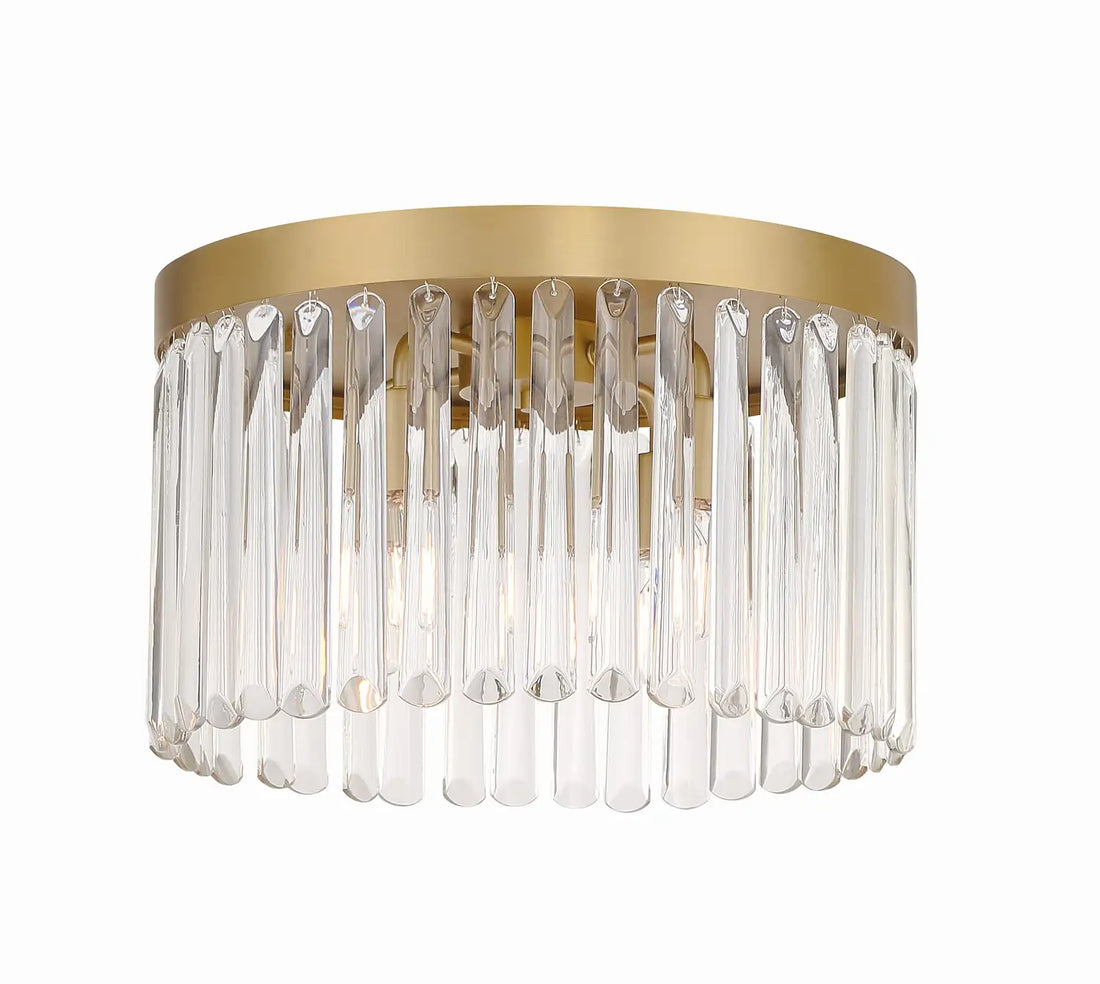 CRYSTORAMA, EMORY MODERN FLUSH MOUNT, FLUSH MOUNT CEILING LIGHTS