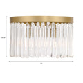 CRYSTORAMA, EMORY MODERN FLUSH MOUNT, FLUSH MOUNT CEILING LIGHTS