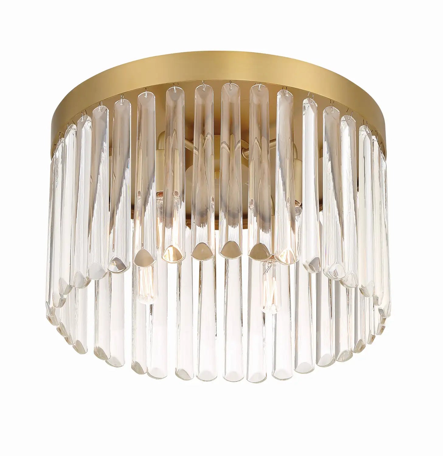 CRYSTORAMA, EMORY MODERN FLUSH MOUNT, FLUSH MOUNT CEILING LIGHTS