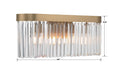 CRYSTORAMA, EMORY MODERN SCONCE, WALL SCONCES