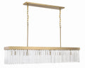 CRYSTORAMA, EMORY MODERN LINEAR CHANDELIER, CHANDELIER LIGHT