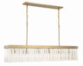 CRYSTORAMA, EMORY MODERN LINEAR CHANDELIER, CHANDELIER LIGHT