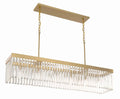 CRYSTORAMA, EMORY MODERN LINEAR CHANDELIER, CHANDELIER LIGHT