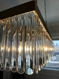 CRYSTORAMA, EMORY MODERN LINEAR CHANDELIER, CHANDELIER LIGHT