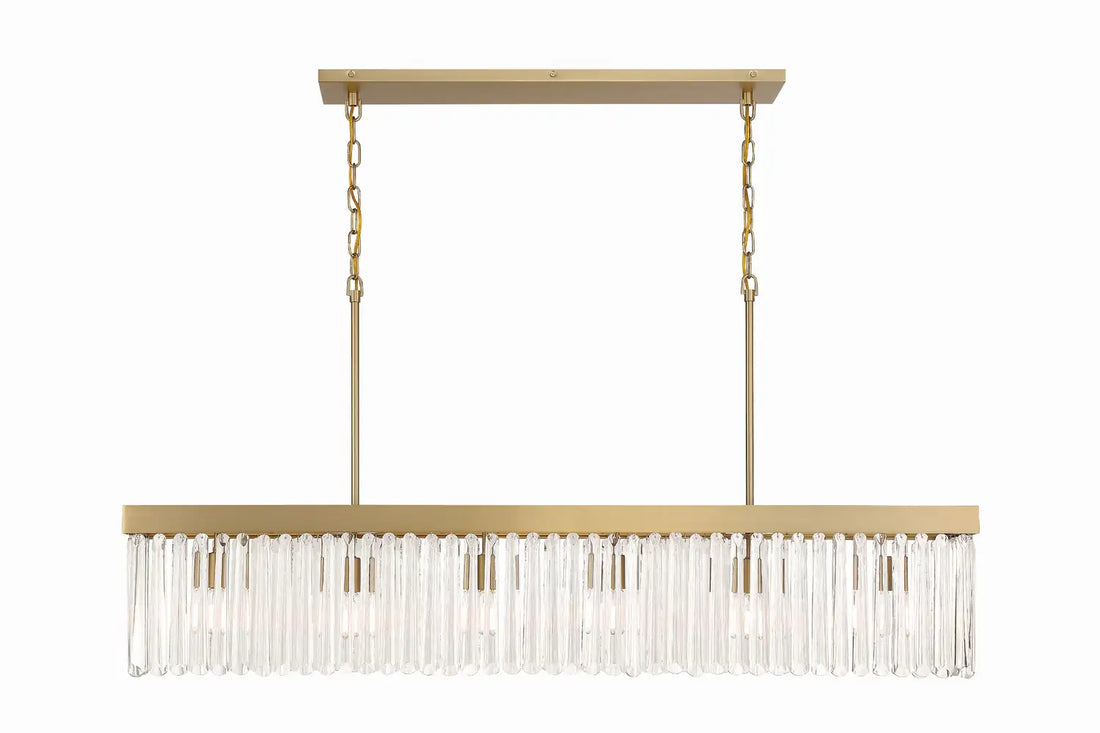 CRYSTORAMA, EMORY MODERN LINEAR CHANDELIER, CHANDELIER LIGHT