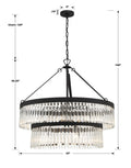 CRYSTORAMA, EMORY CHANDELIER, CHANDELIER LIGHT