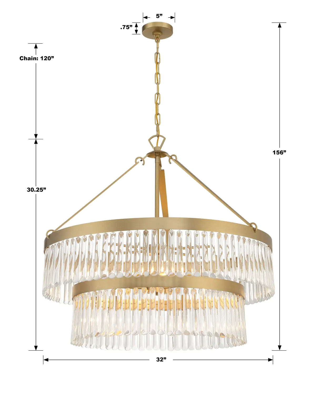 CRYSTORAMA, EMORY MODERN CHANDELIER, CHANDELIER LIGHT