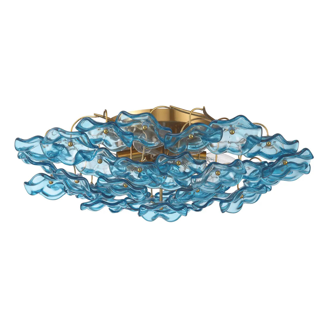 CRYSTORAMA, ESME SEMI FLUSH MOUNT, FLUSH MOUNT CEILING LIGHTS
