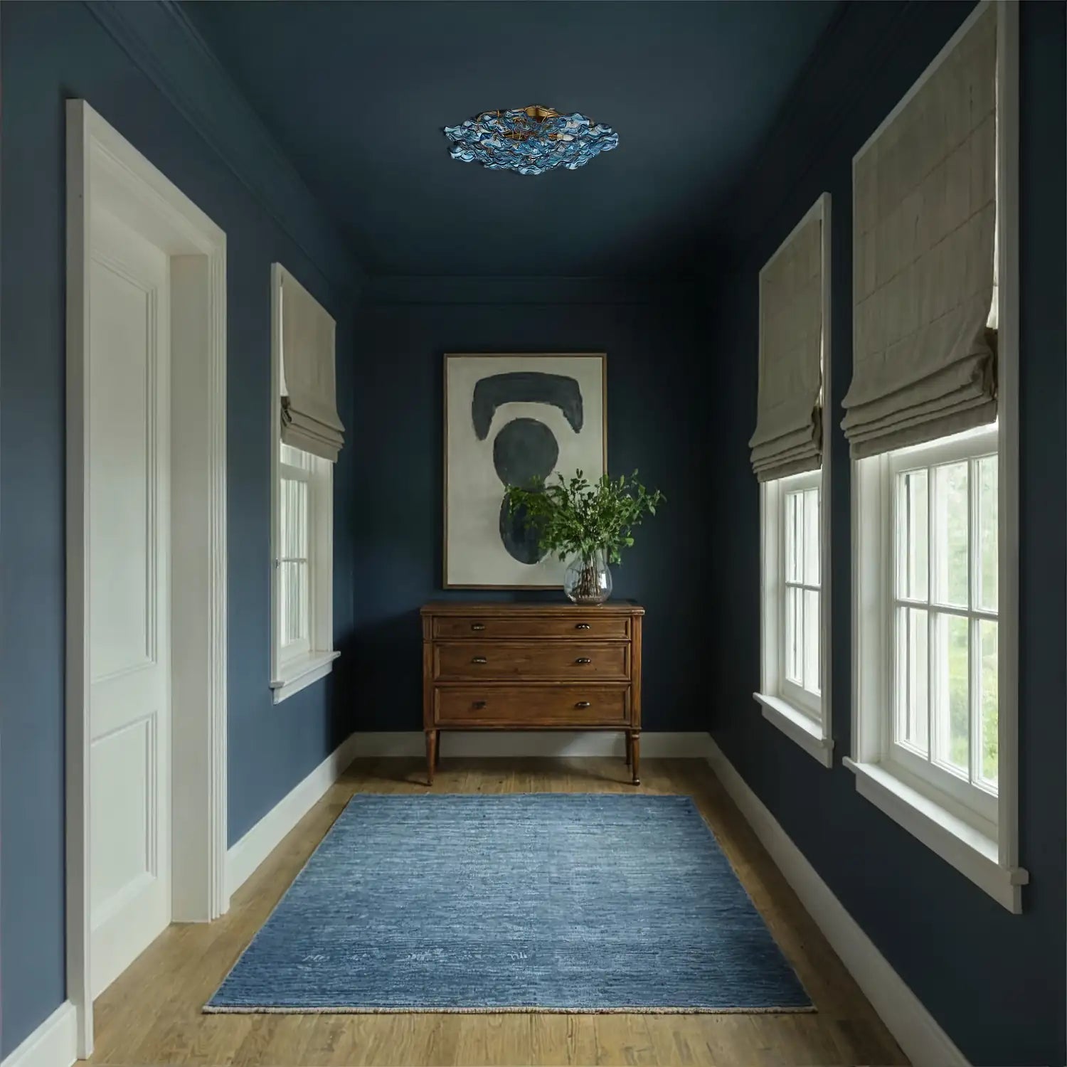 CRYSTORAMA, ESME SEMI FLUSH MOUNT, FLUSH MOUNT CEILING LIGHTS