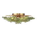CRYSTORAMA, ESME SEMI FLUSH MOUNT, FLUSH MOUNT CEILING LIGHTS