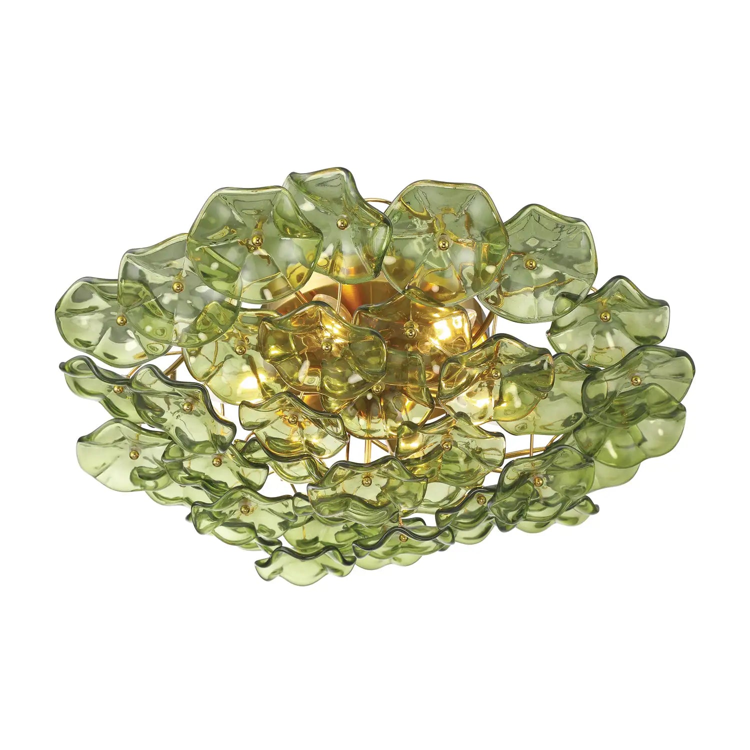 CRYSTORAMA, ESME SEMI FLUSH MOUNT, FLUSH MOUNT CEILING LIGHTS