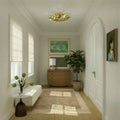CRYSTORAMA, ESME SEMI FLUSH MOUNT, FLUSH MOUNT CEILING LIGHTS