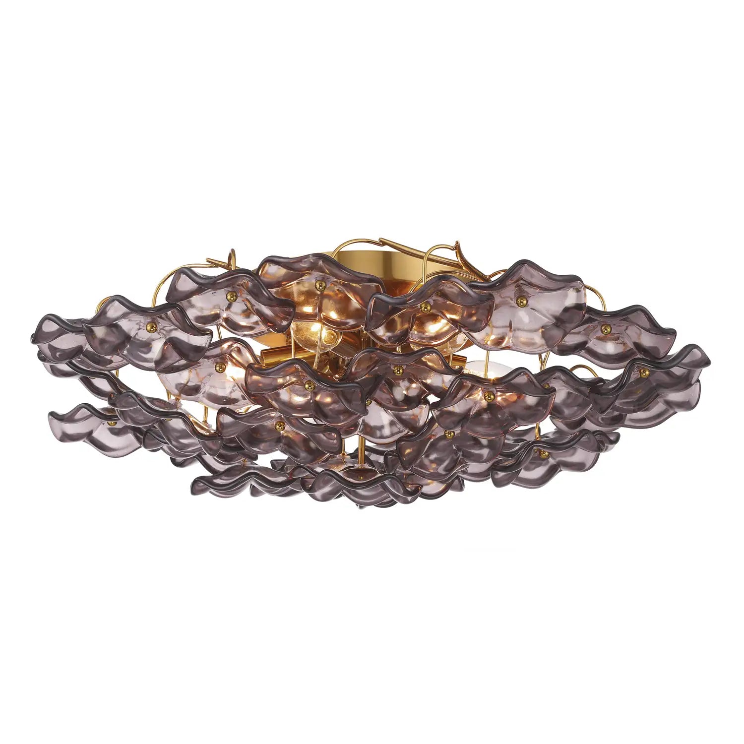 CRYSTORAMA, ESME SEMI FLUSH MOUNT, FLUSH MOUNT CEILING LIGHTS
