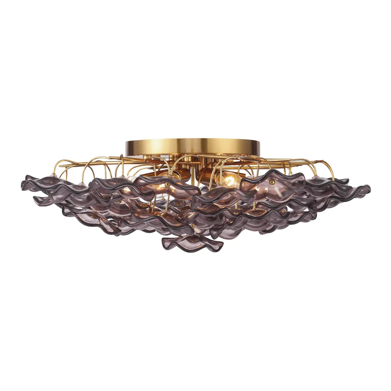 CRYSTORAMA, ESME SEMI FLUSH MOUNT, FLUSH MOUNT CEILING LIGHTS