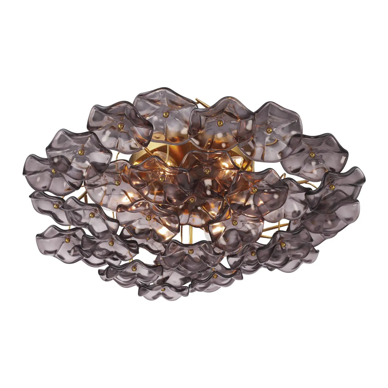 CRYSTORAMA, ESME SEMI FLUSH MOUNT, FLUSH MOUNT CEILING LIGHTS