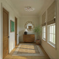 CRYSTORAMA, ESME SEMI FLUSH MOUNT, FLUSH MOUNT CEILING LIGHTS