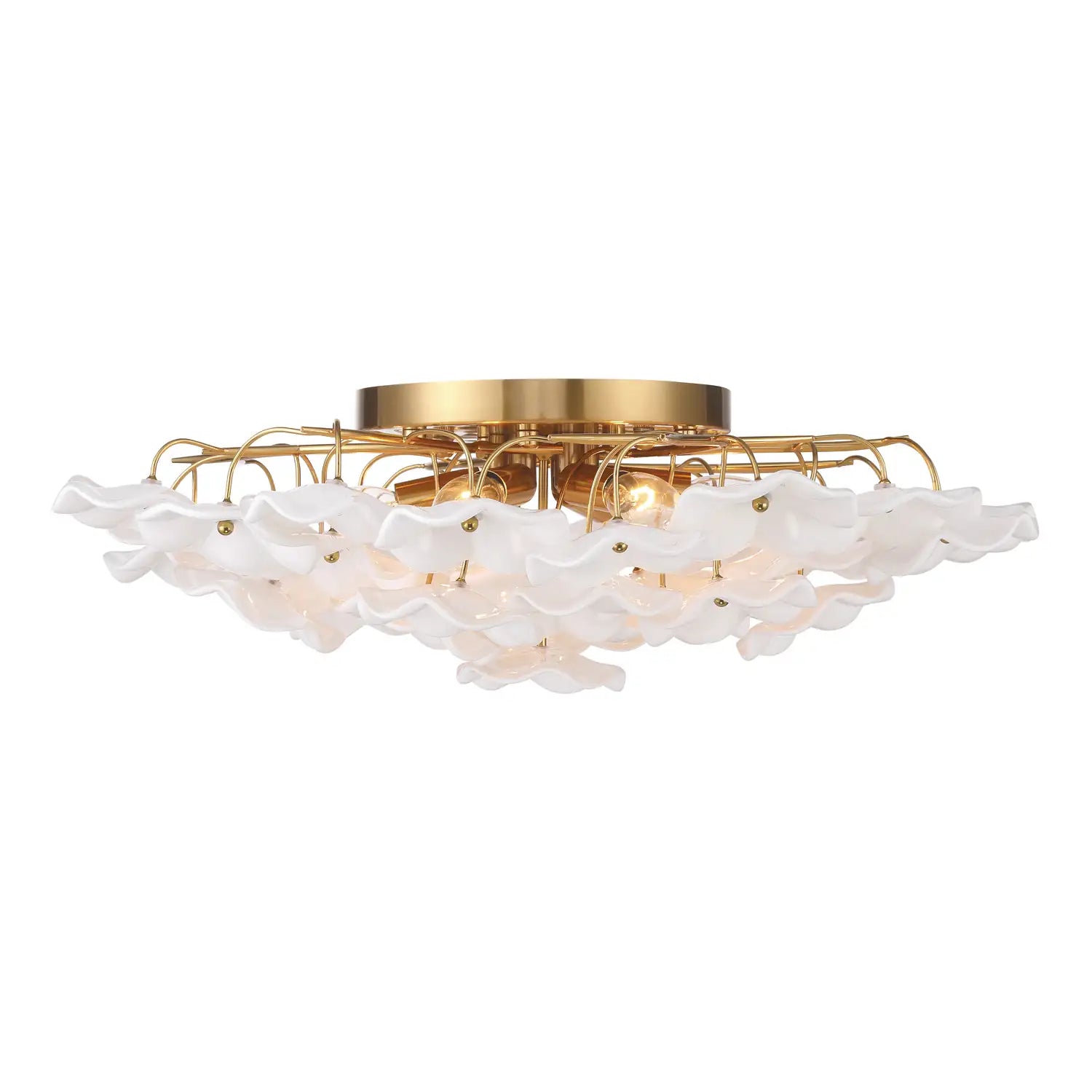 CRYSTORAMA, ESME SEMI FLUSH MOUNT, FLUSH MOUNT CEILING LIGHTS