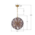 CRYSTORAMA, ESME CHANDELIER, CHANDELIER LIGHT