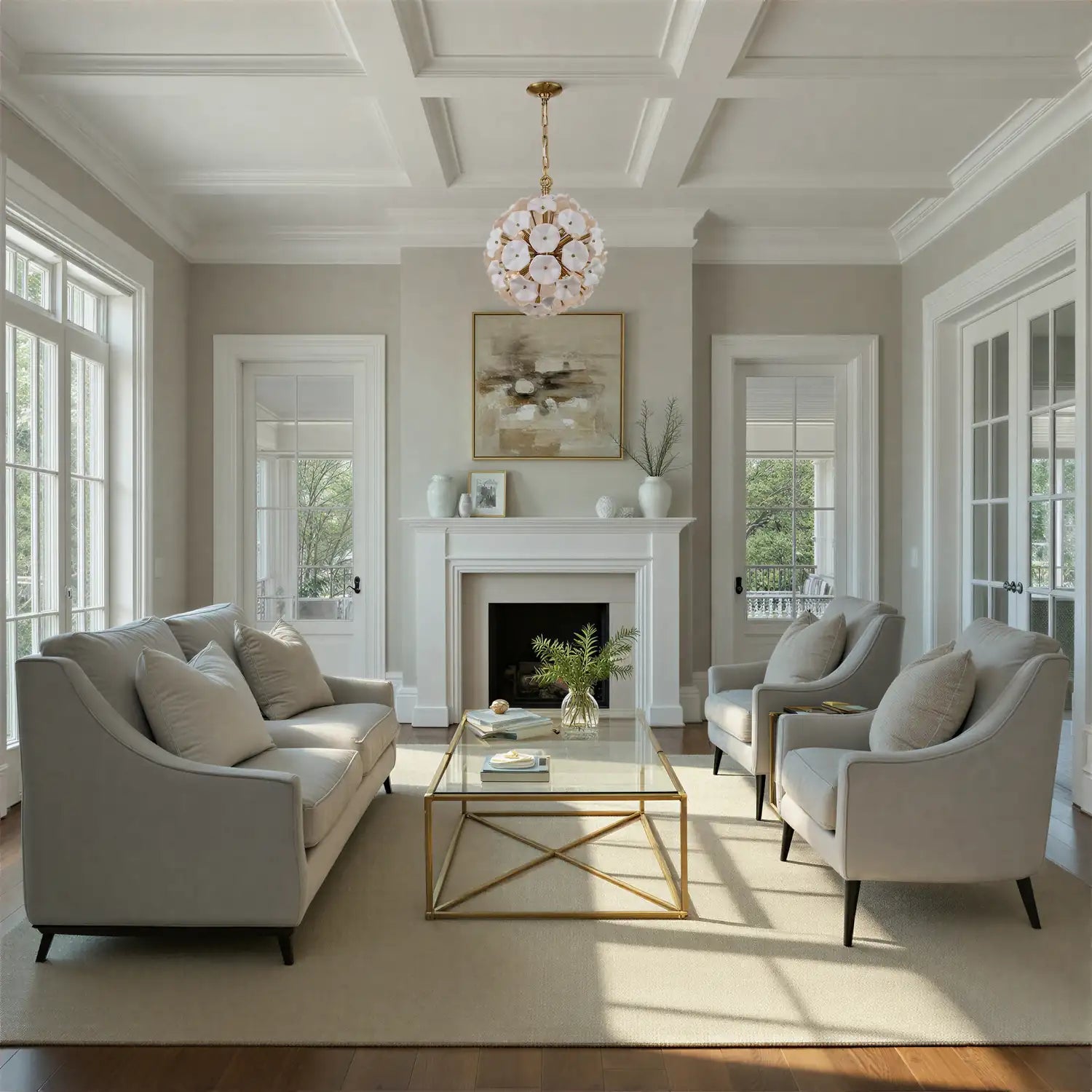 CRYSTORAMA, ESME CHANDELIER, CHANDELIER LIGHT