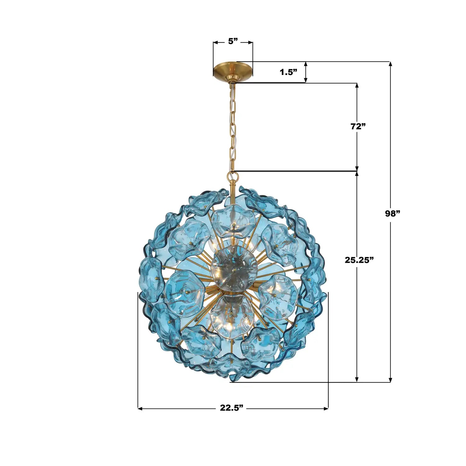 CRYSTORAMA, ESME PENDANT, PENDANT LIGHT
