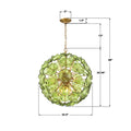 CRYSTORAMA, ESME PENDANT, PENDANT LIGHT