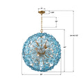 CRYSTORAMA, ESME CHANDELIER, CHANDELIER LIGHT