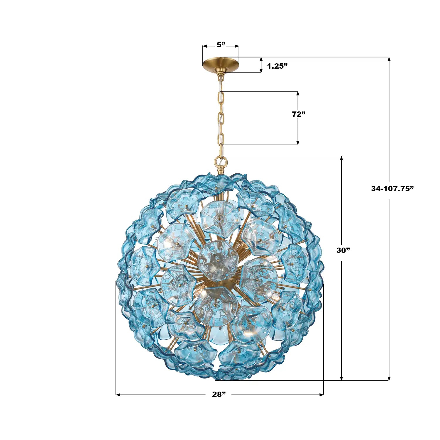 CRYSTORAMA, ESME CHANDELIER, CHANDELIER LIGHT