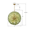 CRYSTORAMA, ESME CHANDELIER, CHANDELIER LIGHT