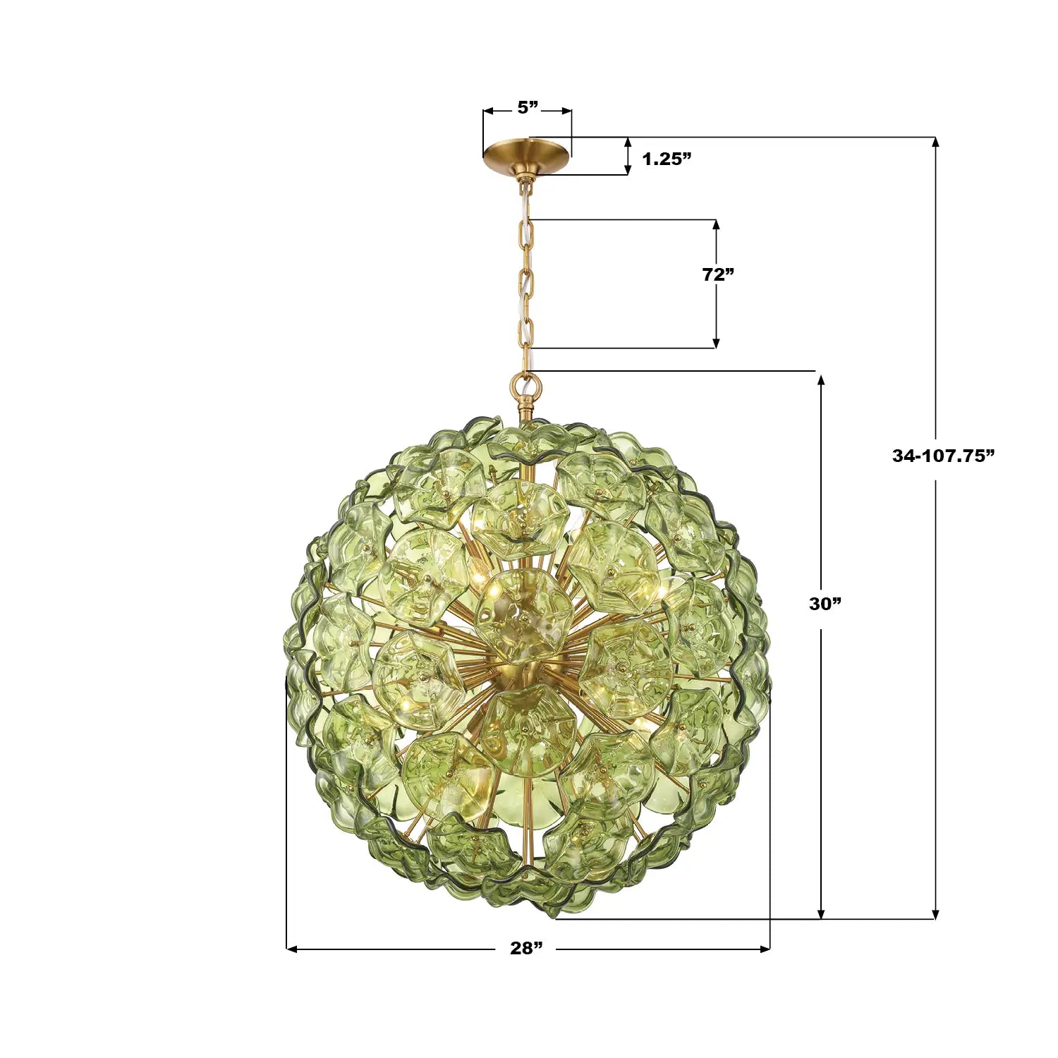 CRYSTORAMA, ESME CHANDELIER, CHANDELIER LIGHT