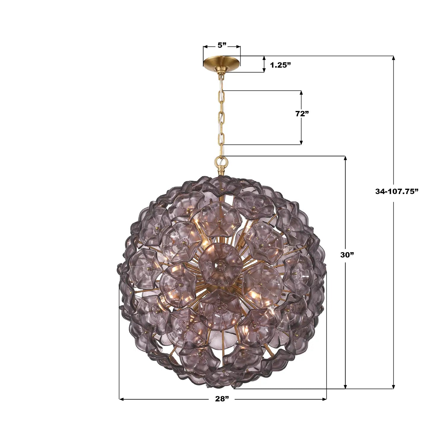 CRYSTORAMA, ESME CHANDELIER, CHANDELIER LIGHT