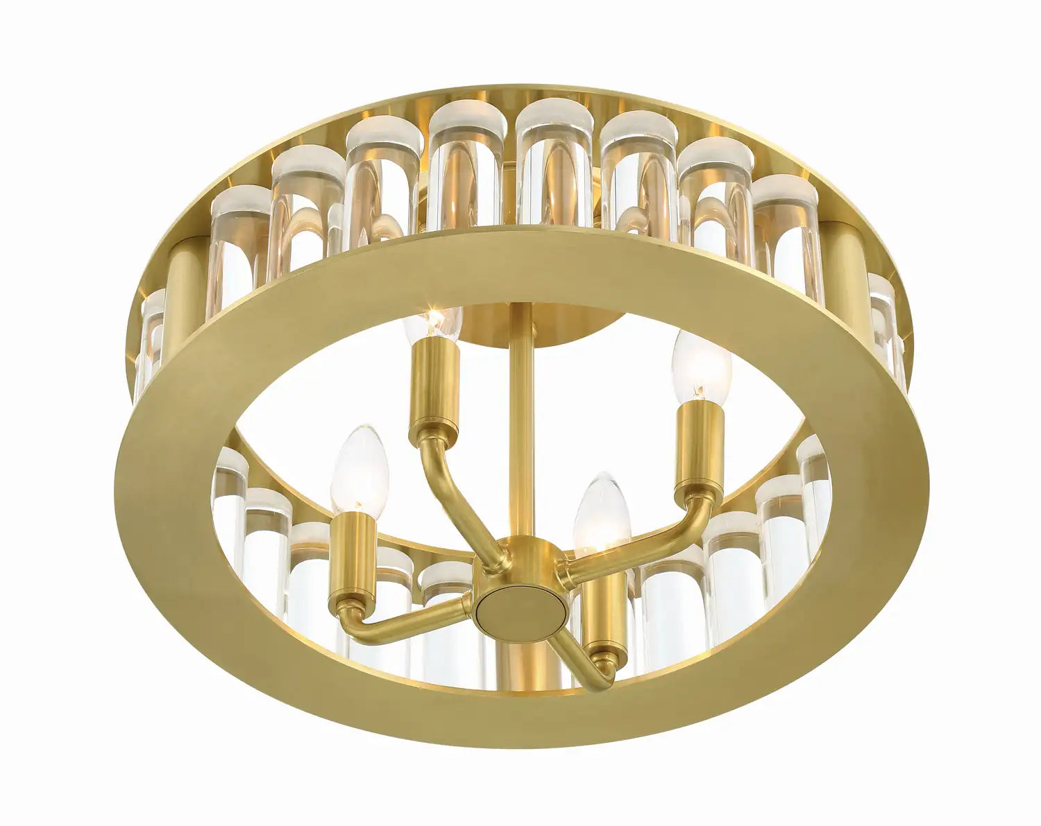 CRYSTORAMA, LIBBY LANGDON FARRIS SEMI FLUSH MOUNT, FLUSH MOUNT CEILING LIGHTS